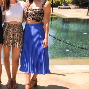 Banana Republic Accordion Midi Skirt